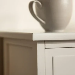 inny Klasyczna szafka nocna biała CLESS