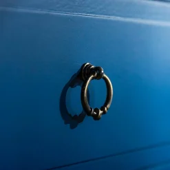 Szafki Nocne|Szafki|inny Klasyczna szafka nocna niebieska CLESS