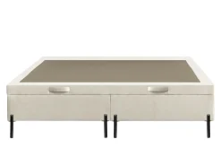 Łóżka Tapicerowane|Łóżka|Instilo Łóżko beżowe DONNA DUO SOFT 160 cm