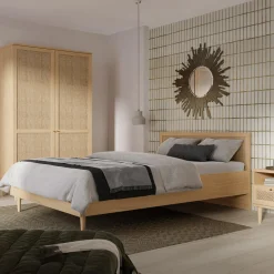 FORTE Łóżko boho CALASETTA 140x200