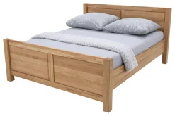 Łóżka| Łóżko drewniane ze stelażem LIMEA 140x200 cm