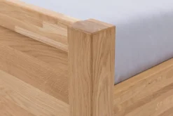 Łóżka| Łóżko drewniane ze stelażem LIMEA 140x200 cm