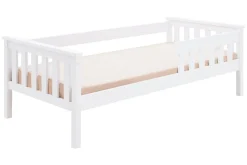 Dzieci Łóżko dziecięce białe OLEK 80x180 cm