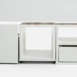 Łóżka|Łóżka Dziecięce| Łóżko dziecięce z szufladami i półkami ELIOT