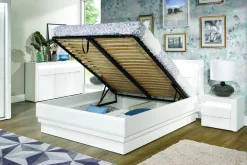 Łóżka|Furni Home Łóżko IRMA IM16 140 z pojemnikiem, ze stelażem