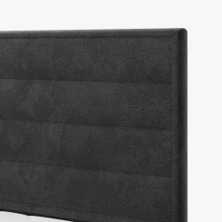 Łóżka Tapicerowane|Łóżka|inny Łóżko kontynentalne grafitowe LUIS HORIZONTAL 160x200 cm