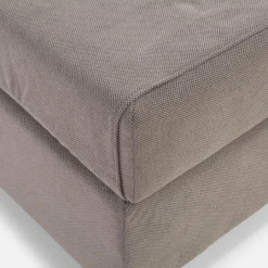 Dzieci inny Łóżko kontynentalne z materacem szare SILLA 90x200 cm