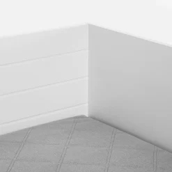 Łóżka|inny Łóżko młodzieżowe rozsuwane biało-szare GRAND 90-160x200 cm