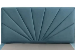 Instilo Łóżko niebieskie MONA SUN 140 cm