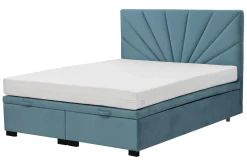 Instilo Łóżko niebieskie MONA SUN 180 cm