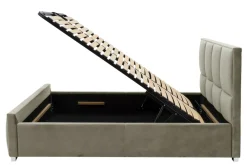 Łóżko orzechowe FABRIZZIO SQUERE P 160x200 cm