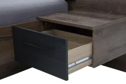 Łóżka| Łóżko RECOVER z szafkami i ławą RCVL161B