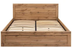 Łóżka|Esteti Łóżko rustykalne ze stelażem MORTIZ 140x200 cm