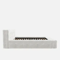 Łóżka Tapicerowane|Łóżka|inny Łóżko tapicerowane beżowe ANNA 120x200 cm