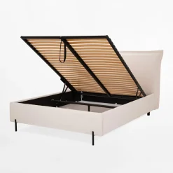 Łóżka Tapicerowane|Łóżka|inny Łóżko tapicerowane boucle FERRO 140x200 cm