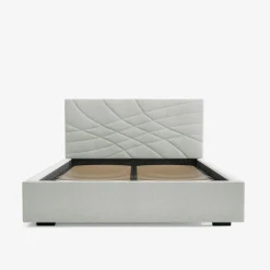 Łóżka Tapicerowane|Łóżka|inny Łóżko tapicerowane jasnobeżowe ARIA CORTO 140x200cm