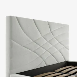 Łóżka Tapicerowane|Łóżka|inny Łóżko tapicerowane jasnobeżowe ARIA CORTO 140x200cm