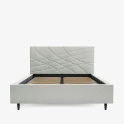 Łóżka Tapicerowane|Łóżka|inny Łóżko tapicerowane jasnobeżowe ARIA ALTO 140x200cm