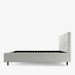 Łóżka Tapicerowane|Łóżka|inny Łóżko tapicerowane jasnobeżowe ARIA ALTO 140x200cm