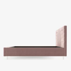 inny Łóżko tapicerowane różowe KARINA ALTO 180x200 cm