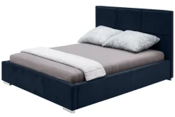 Łóżko tapicerowane ze stelażem i pojemnikiem FABRIZZIO MAXI P 140x200 cm