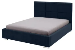 Łóżka Tapicerowane|Łóżka| Łóżko tapicerowane ze stelażem i pojemnikiem FABRIZZIO MAXI P 160x200 cm