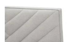 Łóżka Tapicerowane|Łóżka| Łóżko welurowe z pojemnikiem PINO 120x200 cm