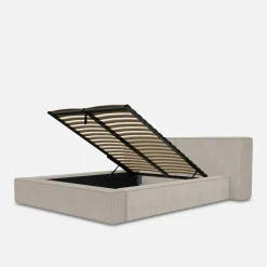 Łóżka Tapicerowane|Łóżka|inny Łóżko welurowe, z tapicerowanym wezgłowiem, 140x200 cm