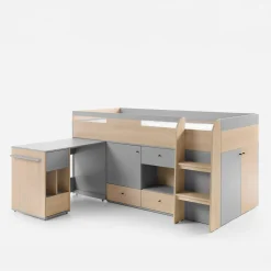 Łóżka|Łóżka Dziecięce|inny Łóżko z biurkiem i komodą ORO 90x200