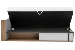 Dzieci LENART Łóżko z materacem i pojemnikiem 90 cm lewe IMOLA