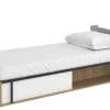 Łóżka|Łóżka|LENART Łóżko z materacem i pojemnikiem 90 cm prawe IMOLA