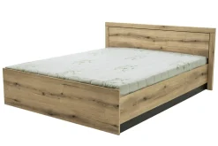 DiTrendi Łóżko z pojemnikiem i stelażem DENVER 160x200