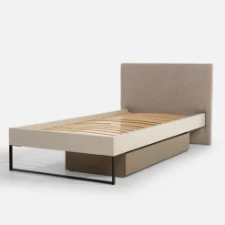 Dzieci LENART Łóżko z pojemnikiem i stelażem SIGMA 90x200 cm