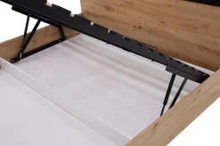 Łóżko z pojemnikiem i stelażem MALTA 160x200 cm