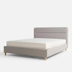 Łóżka Tapicerowane|Łóżka| Łóżko ze stelażem HADSELA 160x200 cm