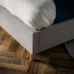 Łóżka Tapicerowane|Łóżka| Łóżko ze stelażem HADSELA 160x200 cm