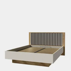 Łóżka|FORTE Łóżko ze stelażem i oświetleniem RANKIN 160x200