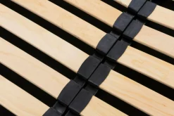 Łóżka Tapicerowane|Łóżka| Łóżko ze stelażem i pojemnikiem szare FABRIZZIO SQUERE P 180x200 cm