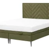 Instilo Łóżko zielone DONNA FIR 180 cm
