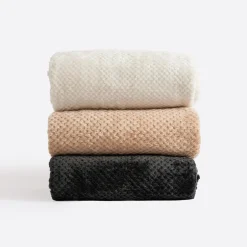 Koce I Narzuty|inny Koc antracytowy POPPY 200x200 cm