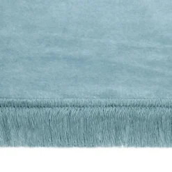 Koce I Narzuty| Koc bawełniano-akrylowy NIEBIESKI 150x200 cm