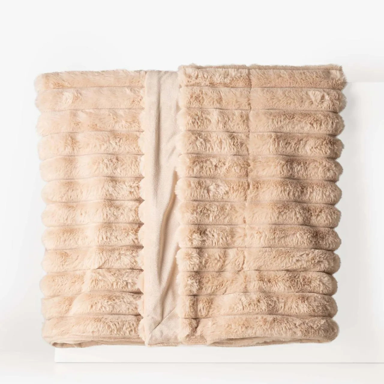 inny Koc beżowy CORDOVA 180x200 cm