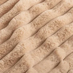 inny Koc beżowy CORDOVA 180x200 cm