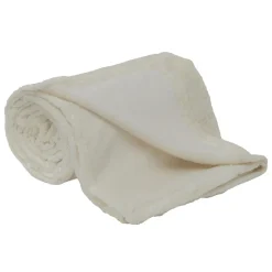 Koce I Narzuty| Koc do salonu kremowy MARMO 150x200 cm