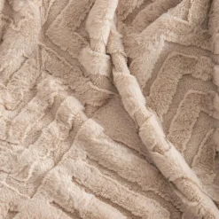 inny Koc geometryczny beżowy DREAMY 150x200 cm