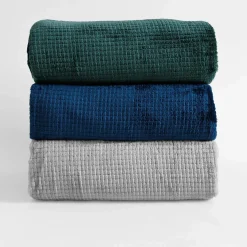 Koce I Narzuty|inny Koc granatowy TASTY 150x200 cm