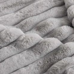Koce I Narzuty|inny Koc jasnoszary CORDOVA 180x200 cm