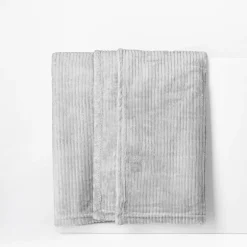 Koce I Narzuty|inny Koc jasnoszary RENEE 130x160 cm