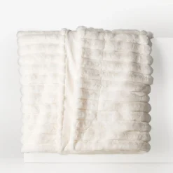 inny Koc kremowy CORDOVA 150x200 cm