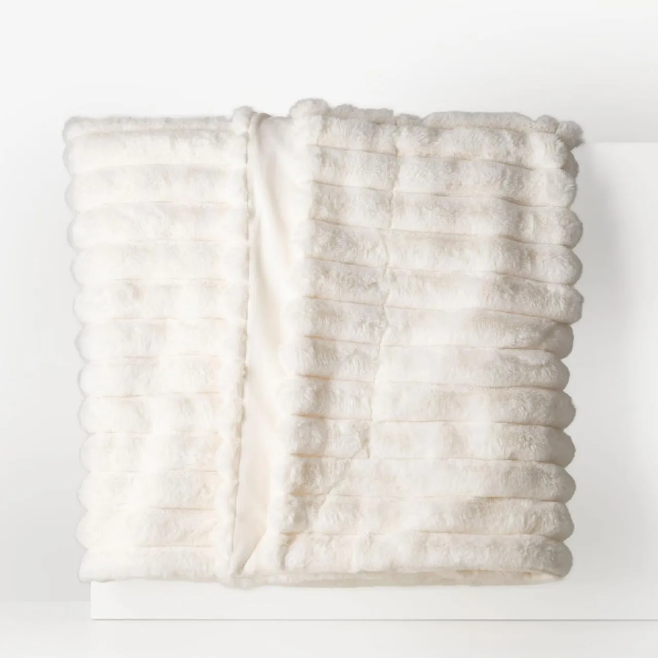 inny Koc kremowy CORDOVA 150x200 cm